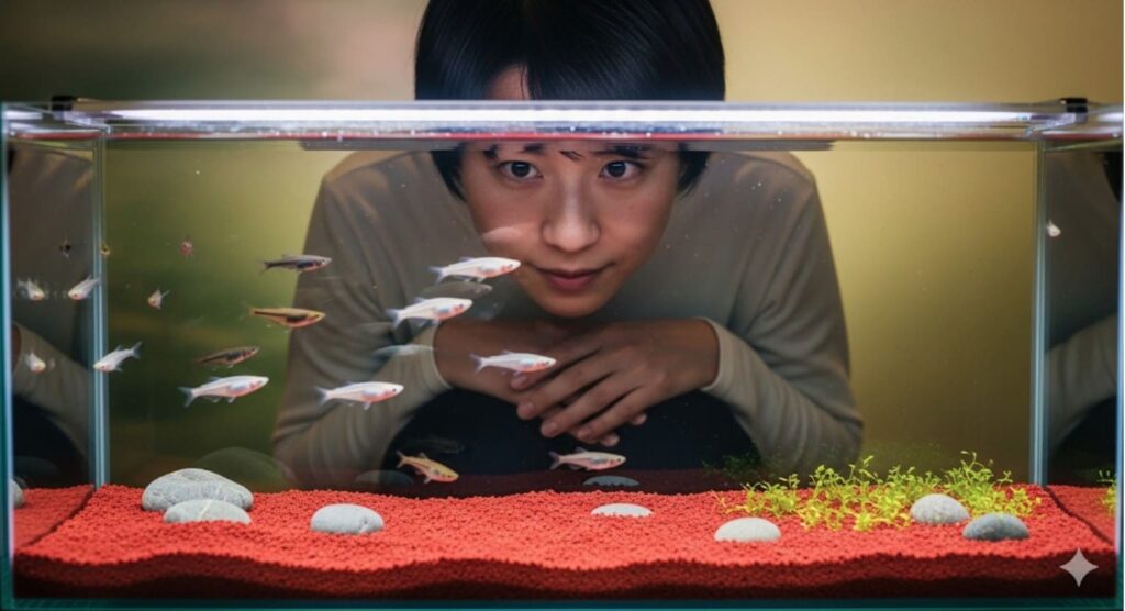 メダカと園芸用赤玉土、その相性と注意点