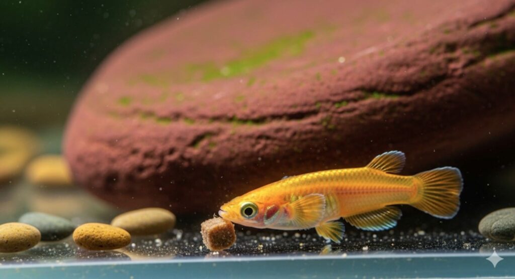 メダカが沈む餌を好む理由とは