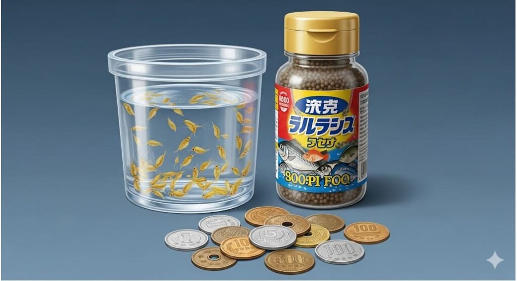 生餌のコスパは本当に良いのか