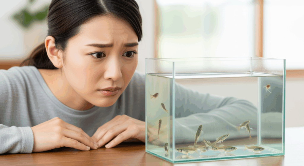 メダカの転覆病の治療法と対策