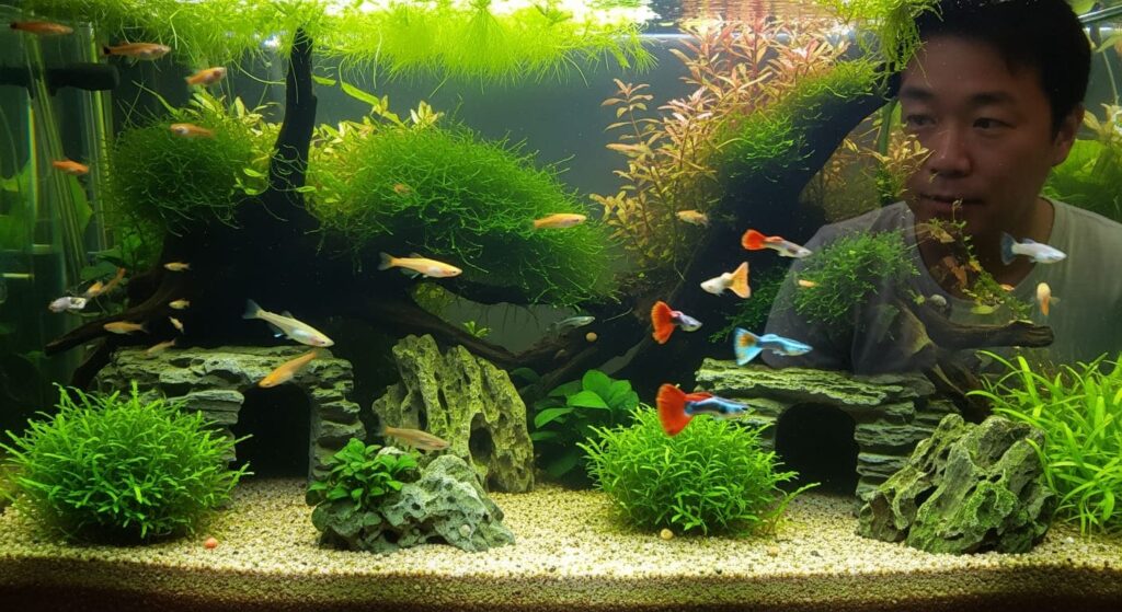成功させるメダカとグッピー混泳の環境