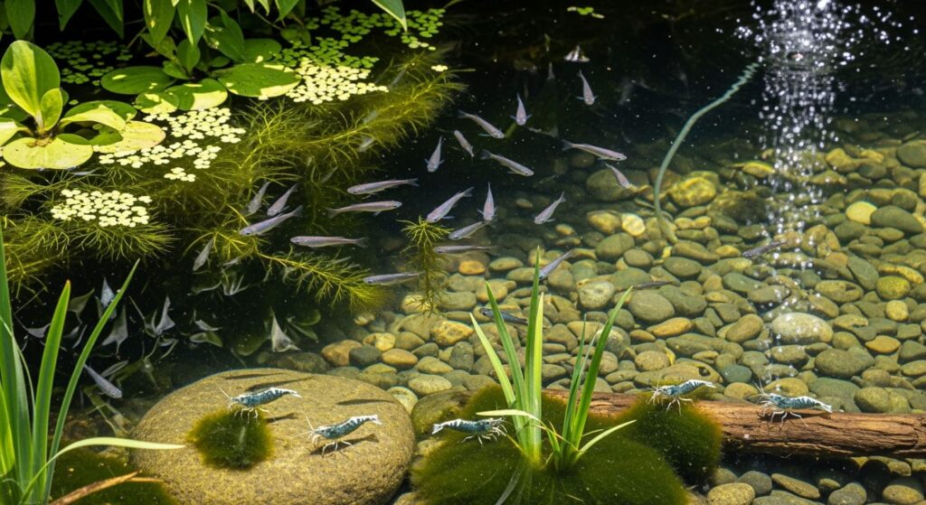 屋外のアオミドロ、その発生原因とは?